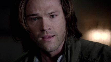 Sam tells Dean he can stop now. Sam tells Dean he can stop now.